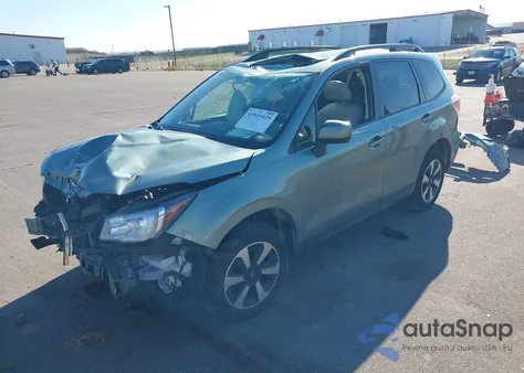 2018 Subaru Forester 2.5I Premium z USA, uszkodzony, nr VIN JF2SJAEC3JH476519